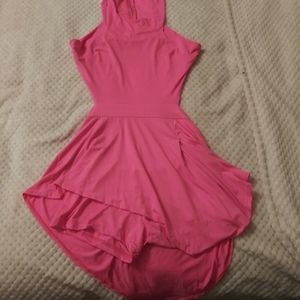 Hot pink romper